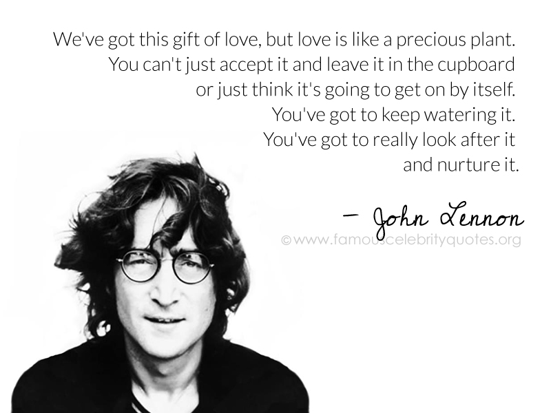 Quote Of John Lennon Quotesaga