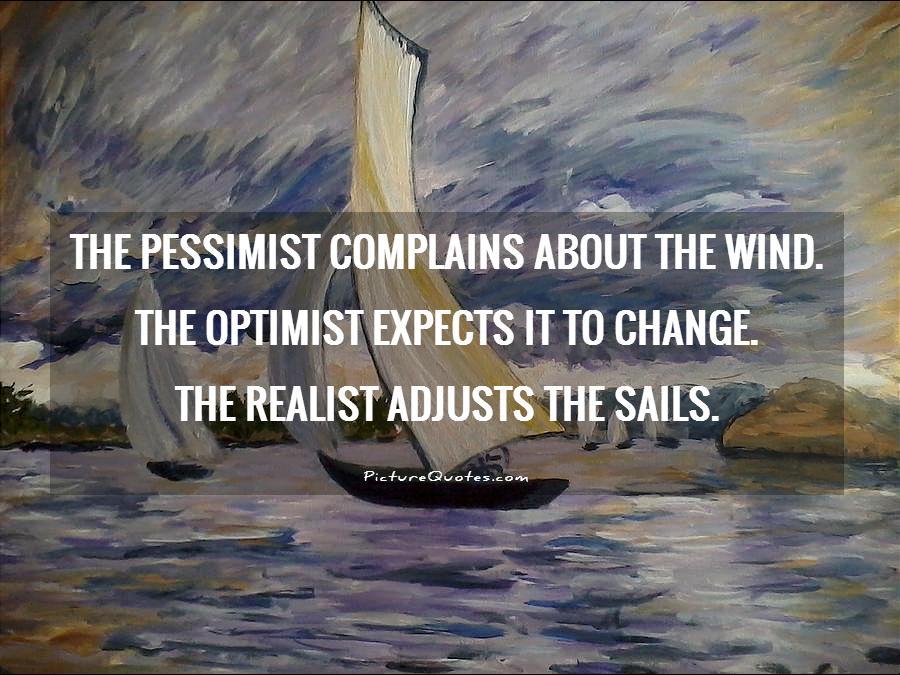 Download Pessimist optimist realist quote For iPhone Free